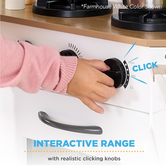 Pink Play Kitchen Set - Picture 5 of 7